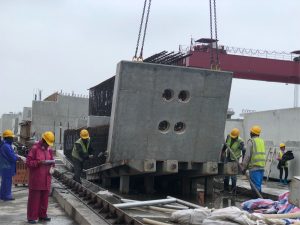 上海四建市政橋梁部品工廠考察