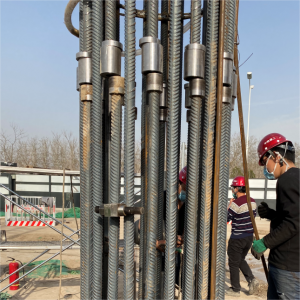 超長鋼筋籠連接